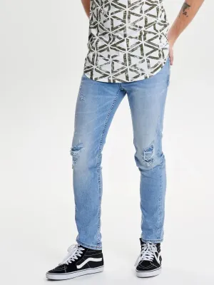ONSLOOM LT BL BREAKS JEANS SLIM FIT