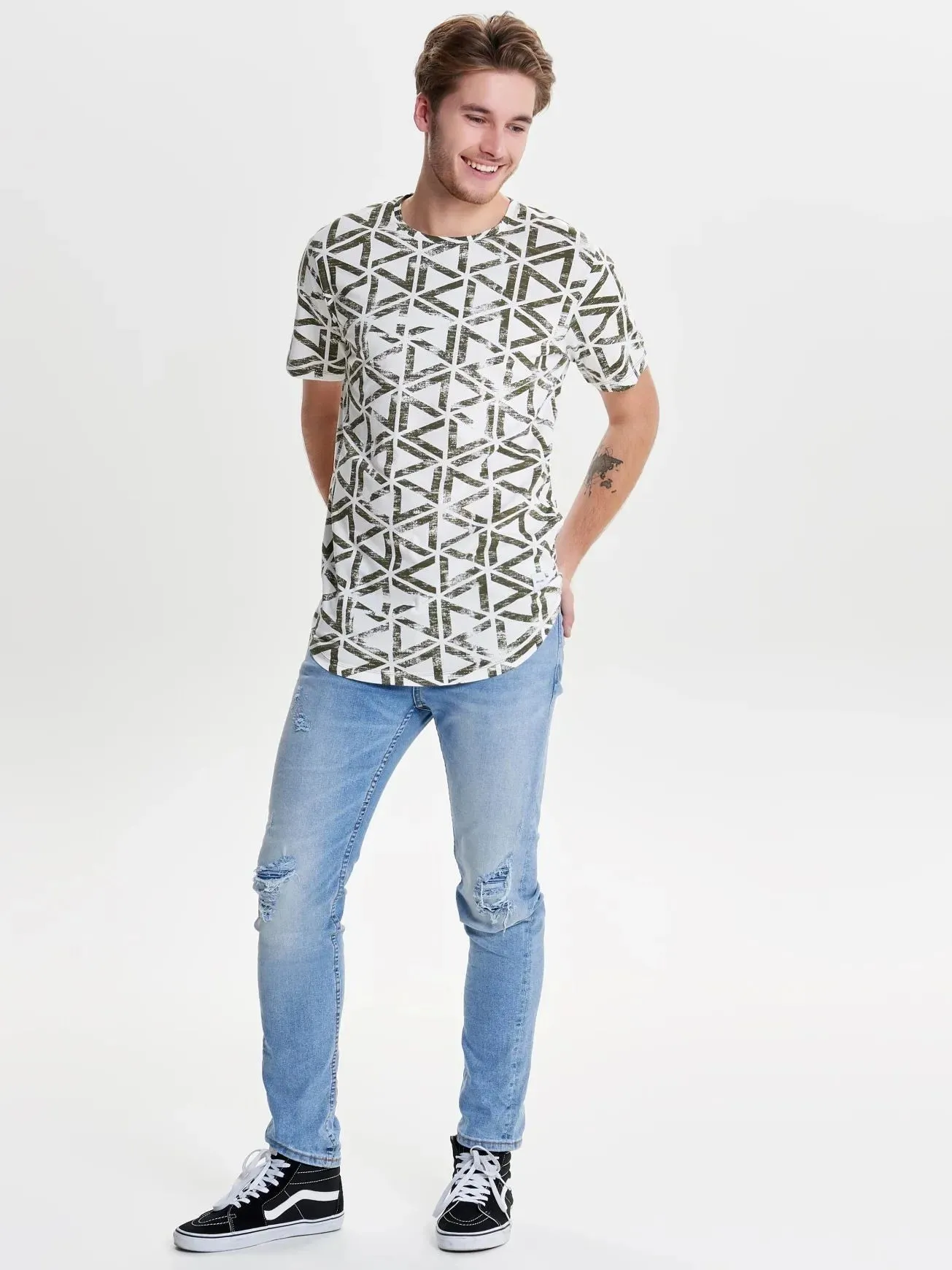 ONSLOOM LT BL BREAKS JEANS SLIM FIT