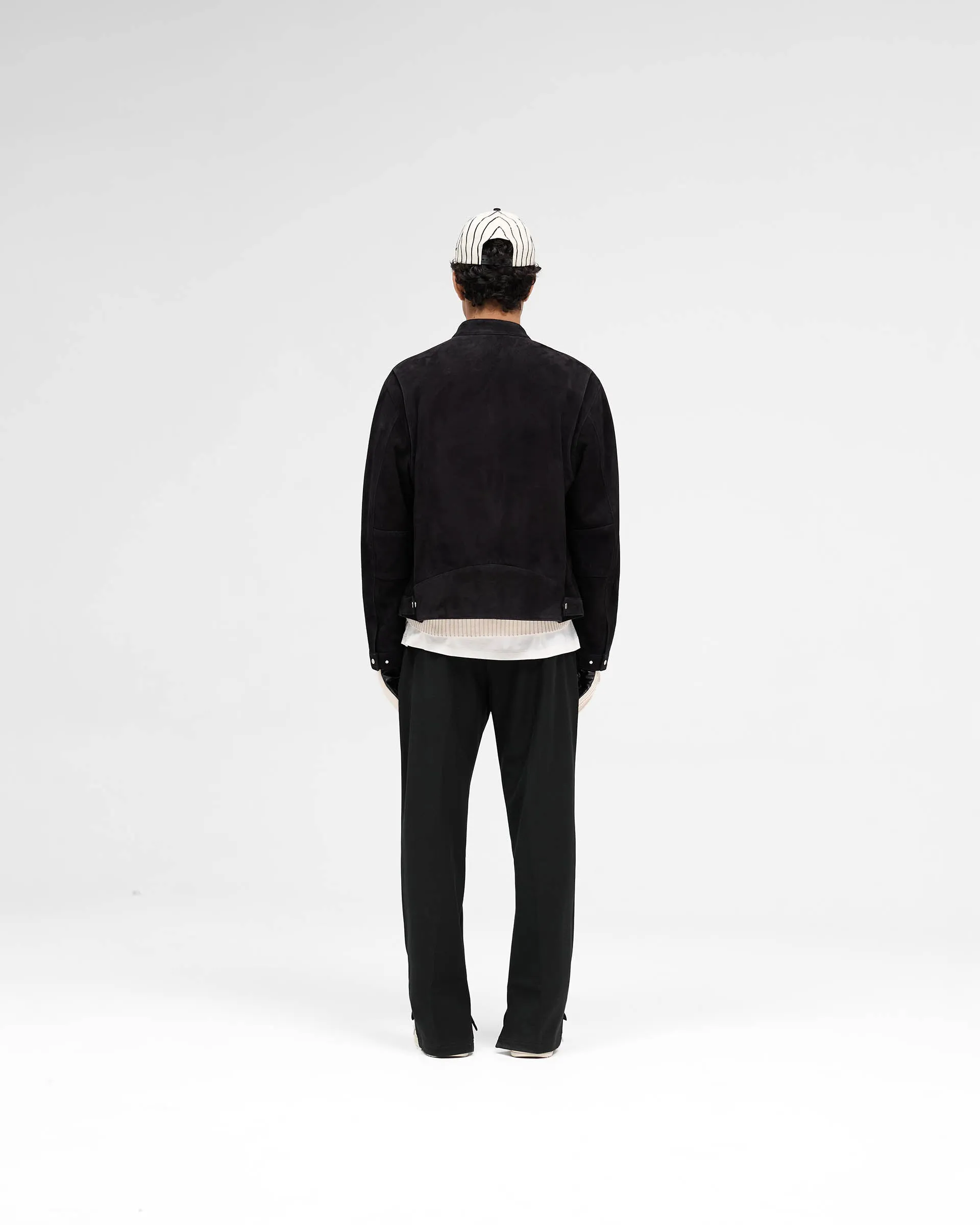 Overdrive Suede Jacket - Jet Black