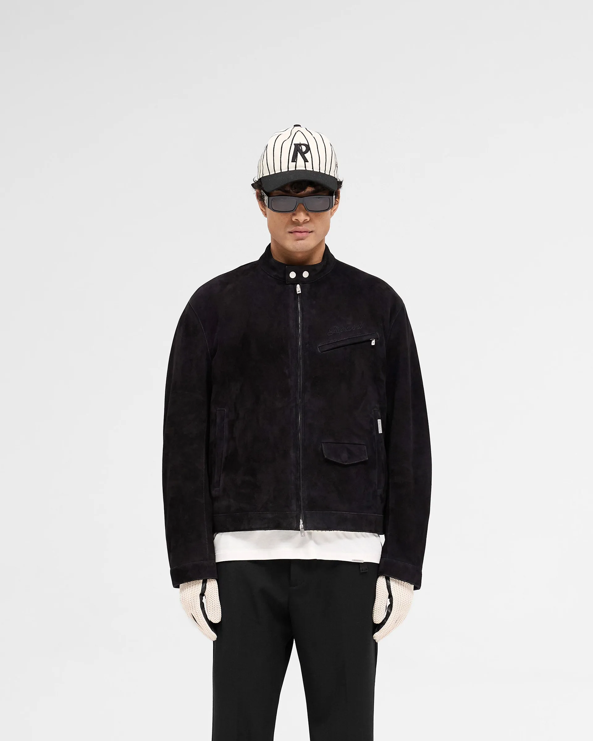 Overdrive Suede Jacket - Jet Black