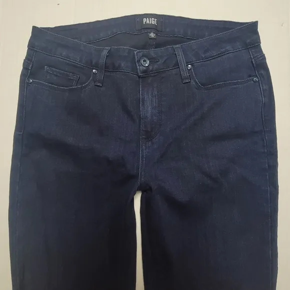 PAIGE Dark Blue Jeans