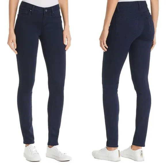 PAIGE Dark Blue Jeans