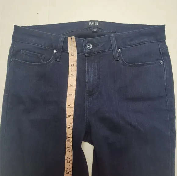 PAIGE Dark Blue Jeans
