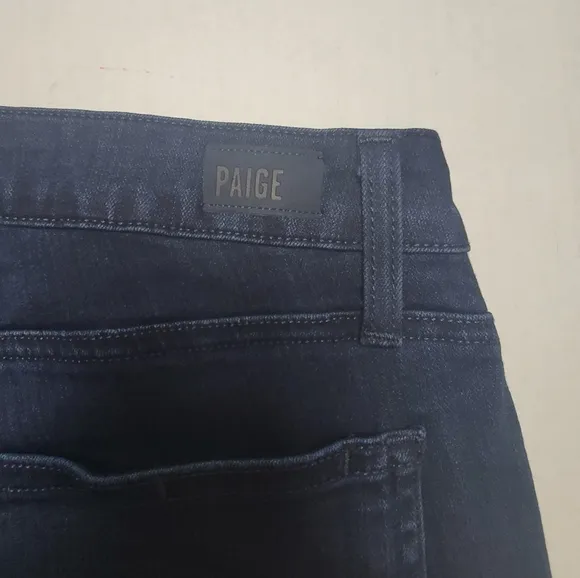 PAIGE Dark Blue Jeans
