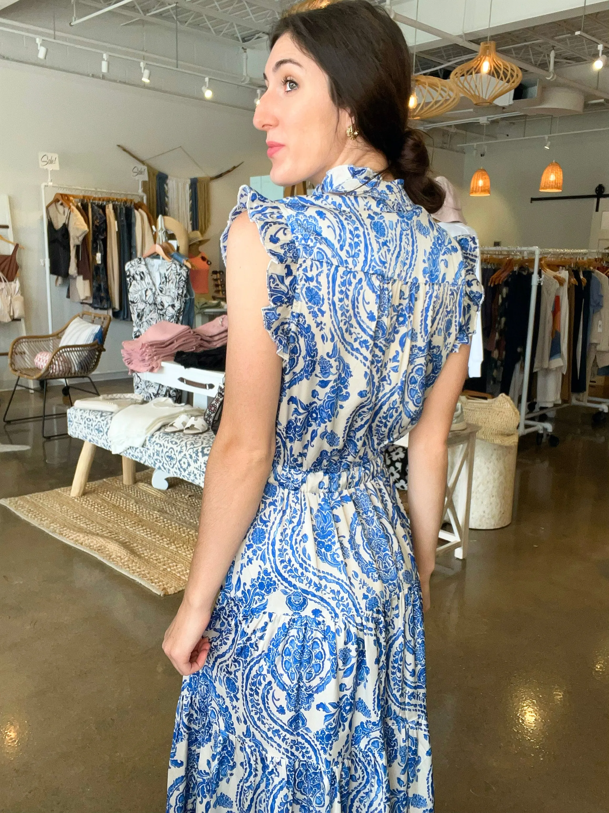 Paisley Maxi Dress