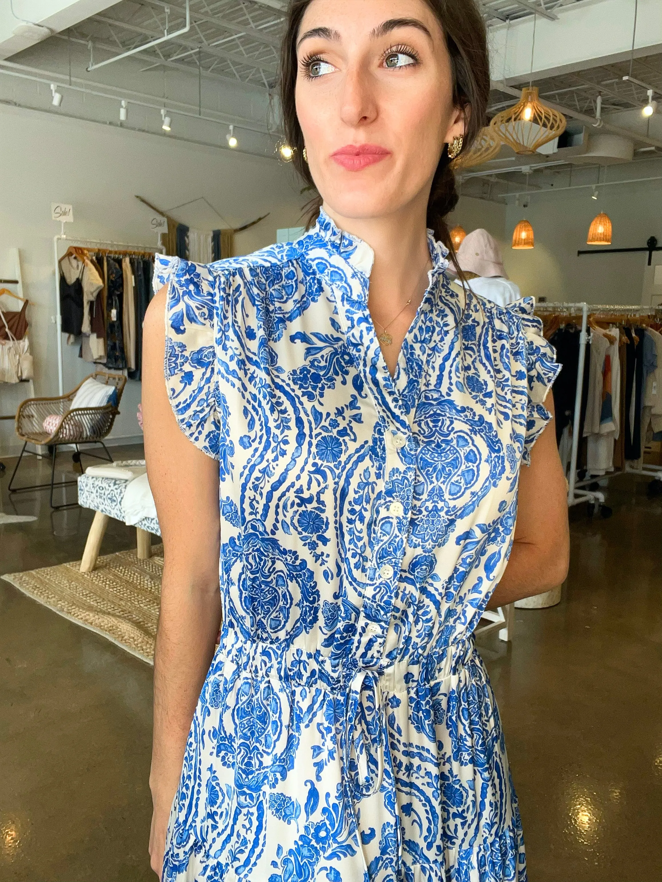 Paisley Maxi Dress