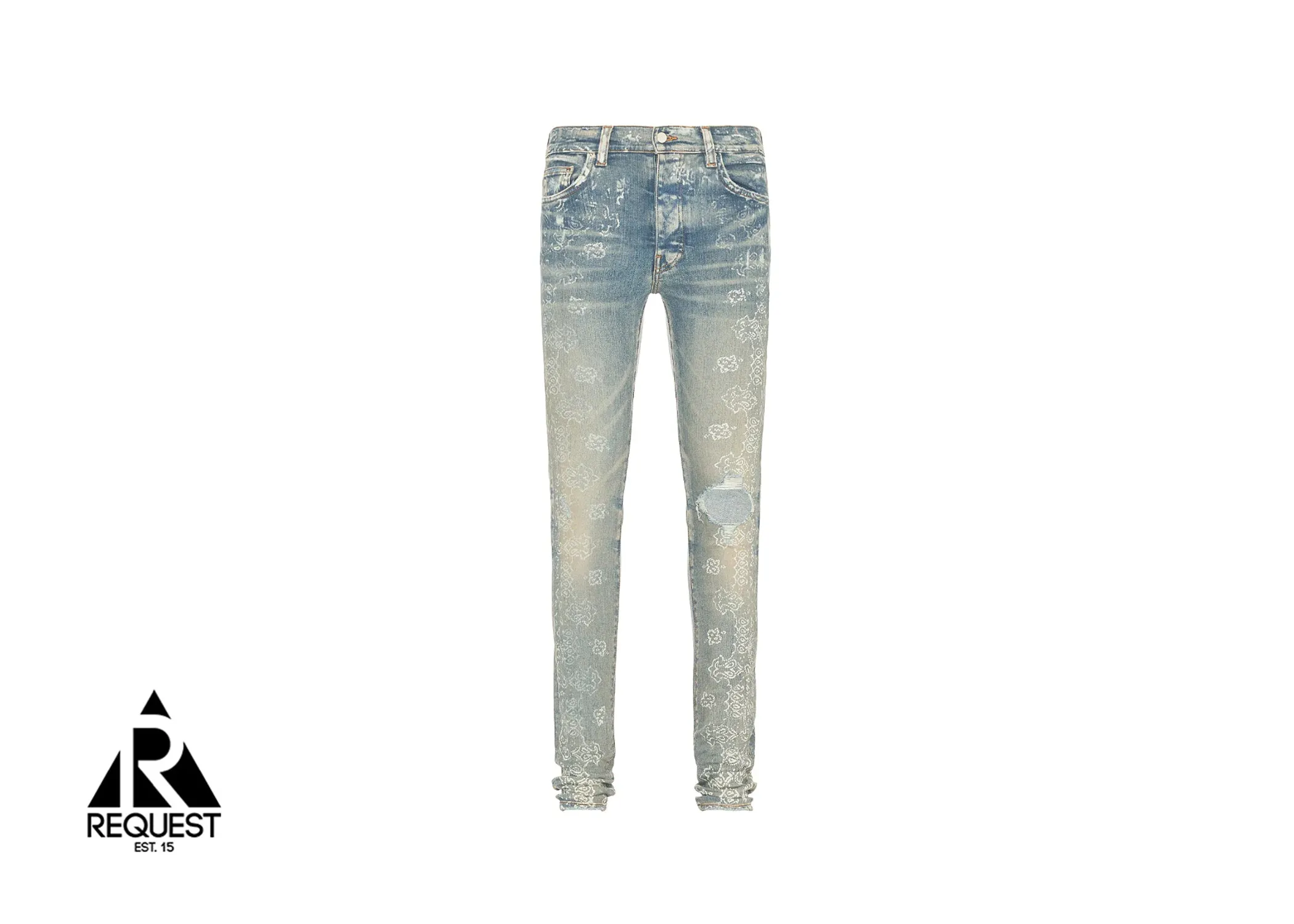 Paisley Skinny Denim "Clay Indigo"