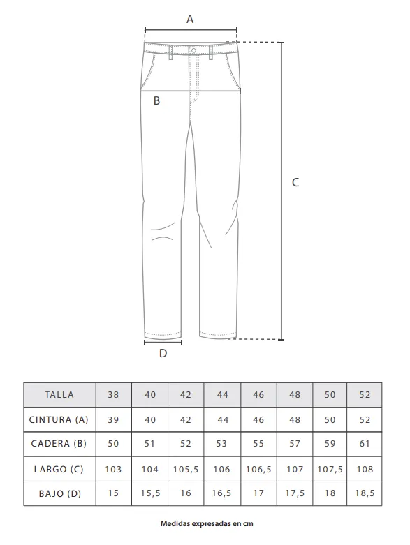 Pantalón Vaquero Slim