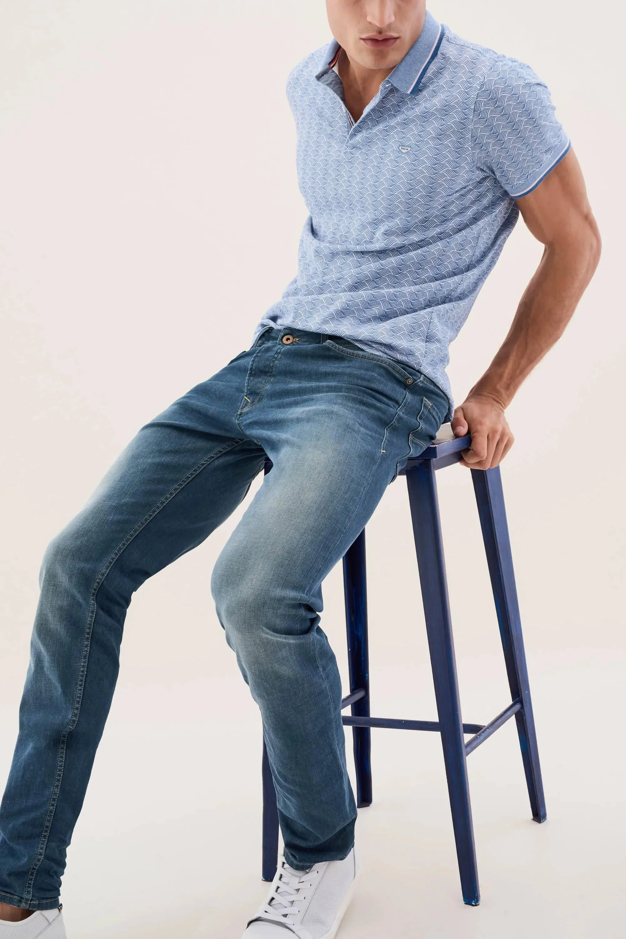 PANTALONES LIMA GREENCAST CON DESGASTE