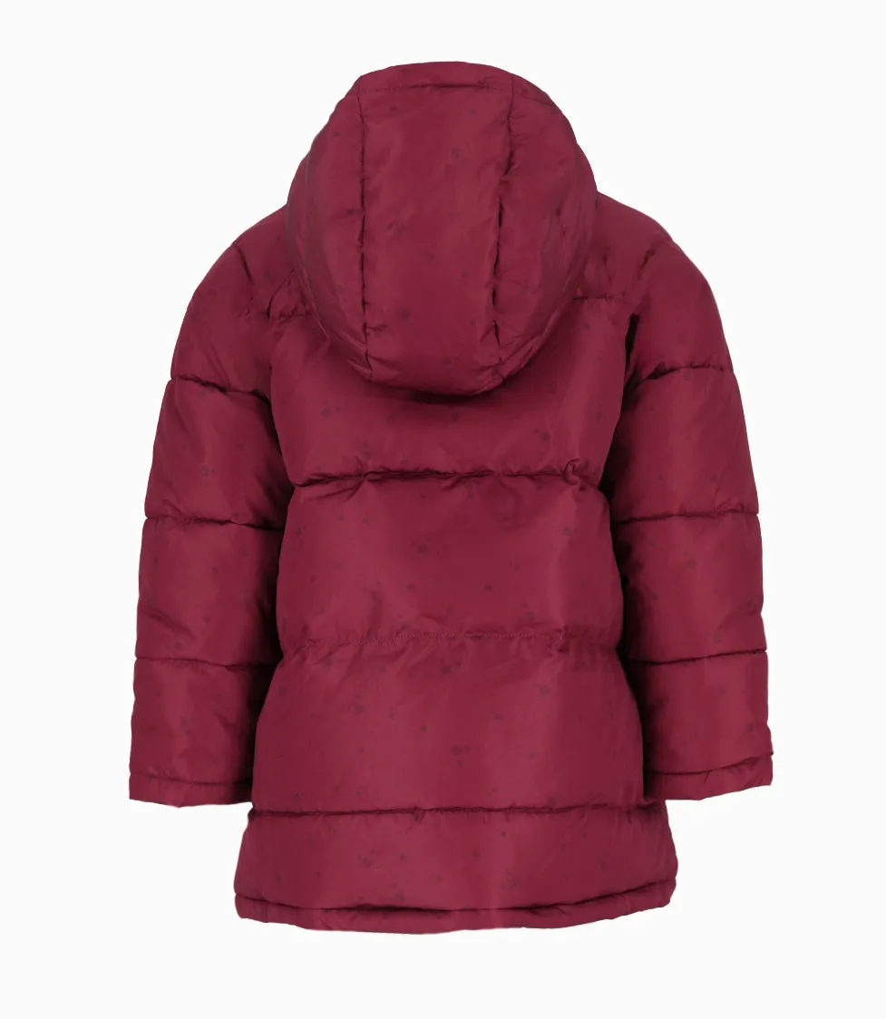 Parka Niña Flores