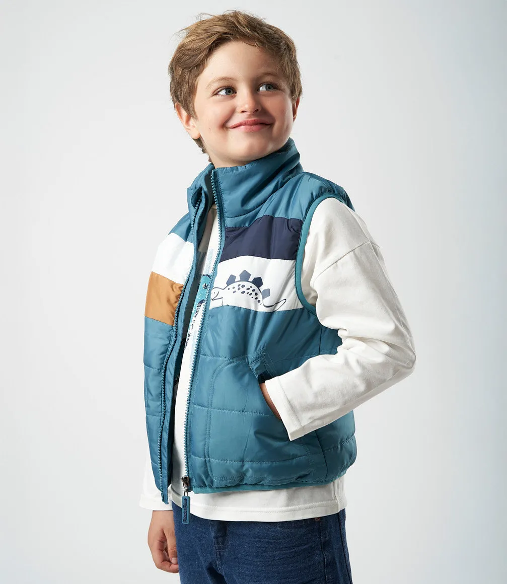 Parka niño sin mangas