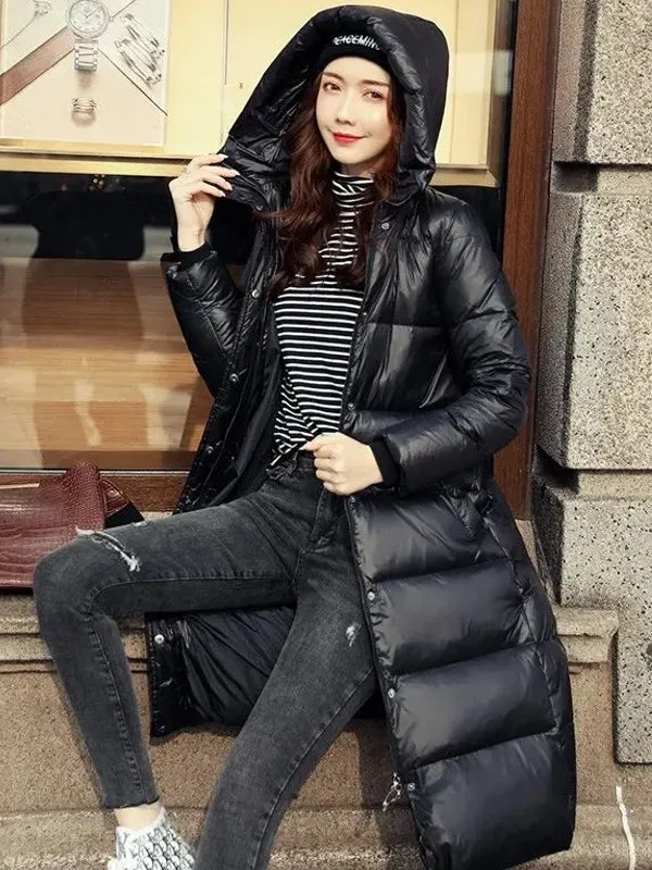 Parkas Loose Hooded Coat Jackets