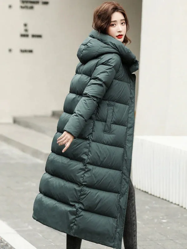 Parkas Loose Hooded Coat Jackets