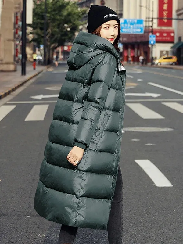Parkas Loose Hooded Coat Jackets