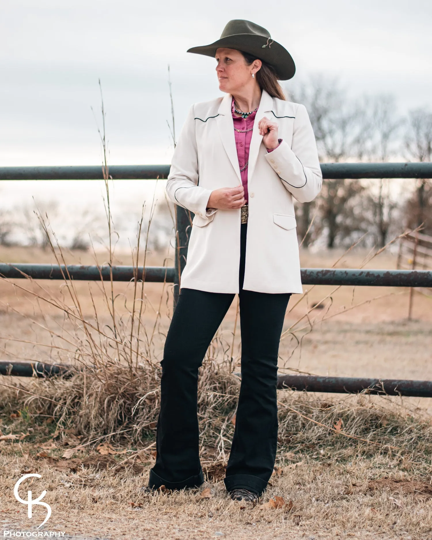 Parton Blazer (Summer Sand)