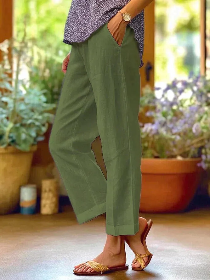 Perenelle® | Women'S Linen Summer Pants