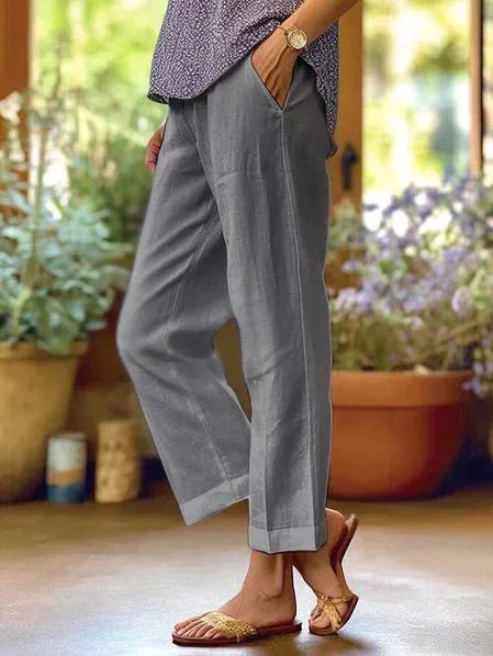 Perenelle® | Women'S Linen Summer Pants