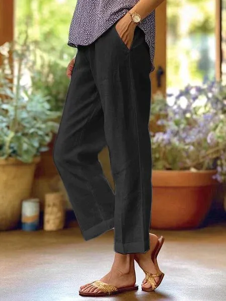 Perenelle® | Women'S Linen Summer Pants