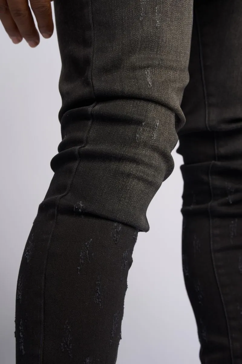 PHEELINGS SURVIVED SKINNY DENIM (Jet Black)