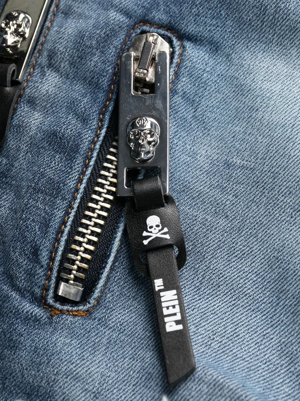 Philipp Plein Rock Star distressed jeans