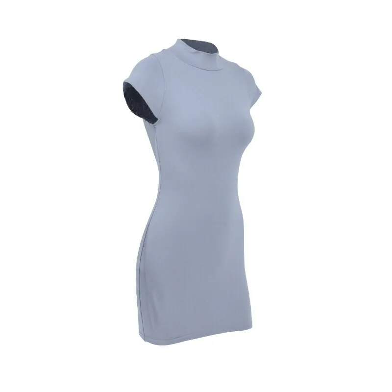 Power Shoulder Mini Dress