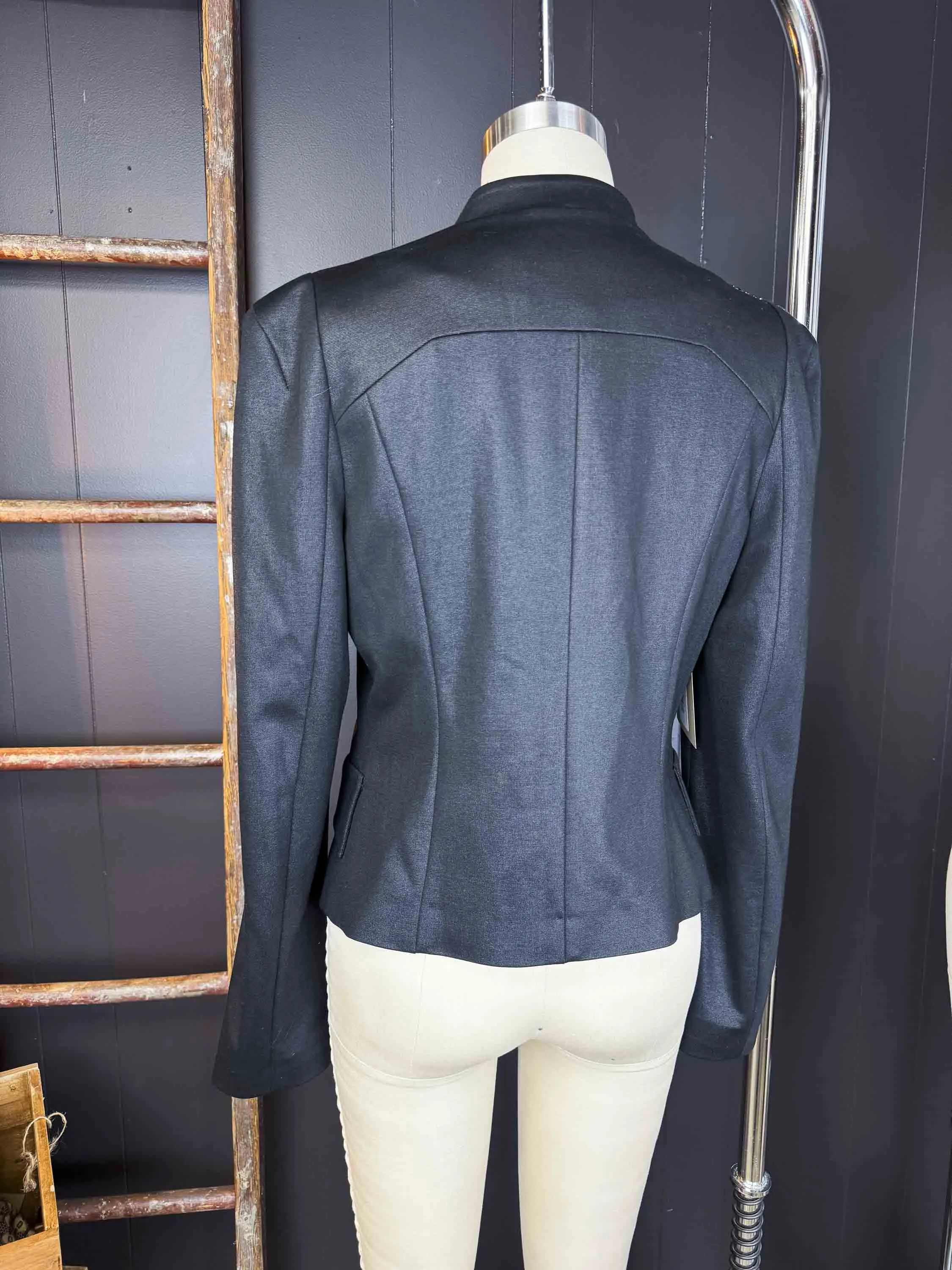 Pre-loved Black Embellished Emely Essence Blazer - Size M