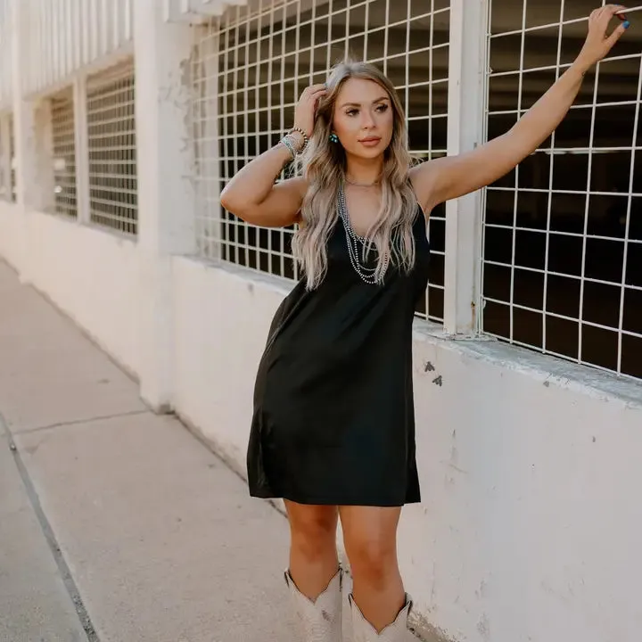 Pretty In Satin Dress