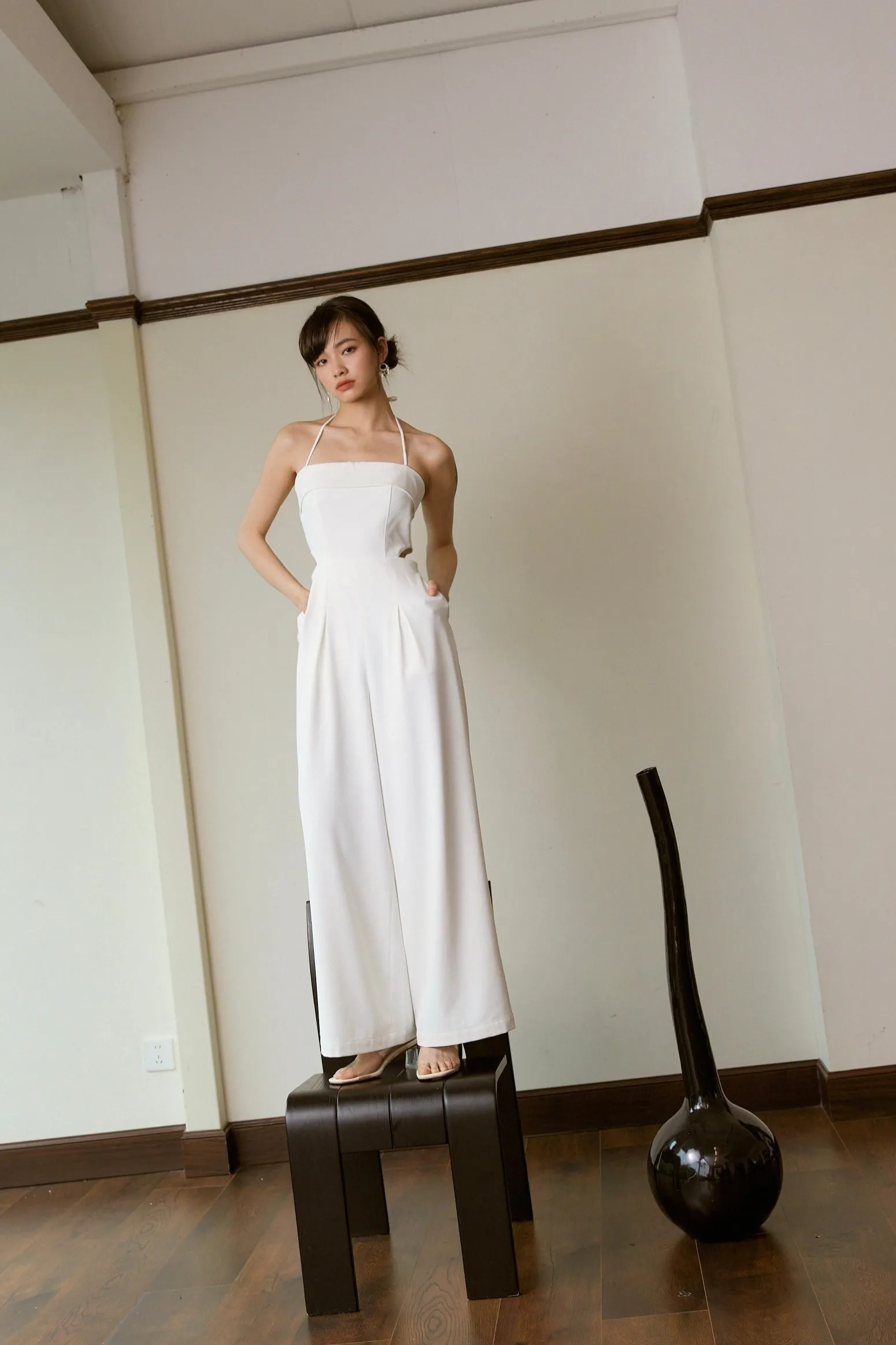 Prime Time Cutout Jumpsuit