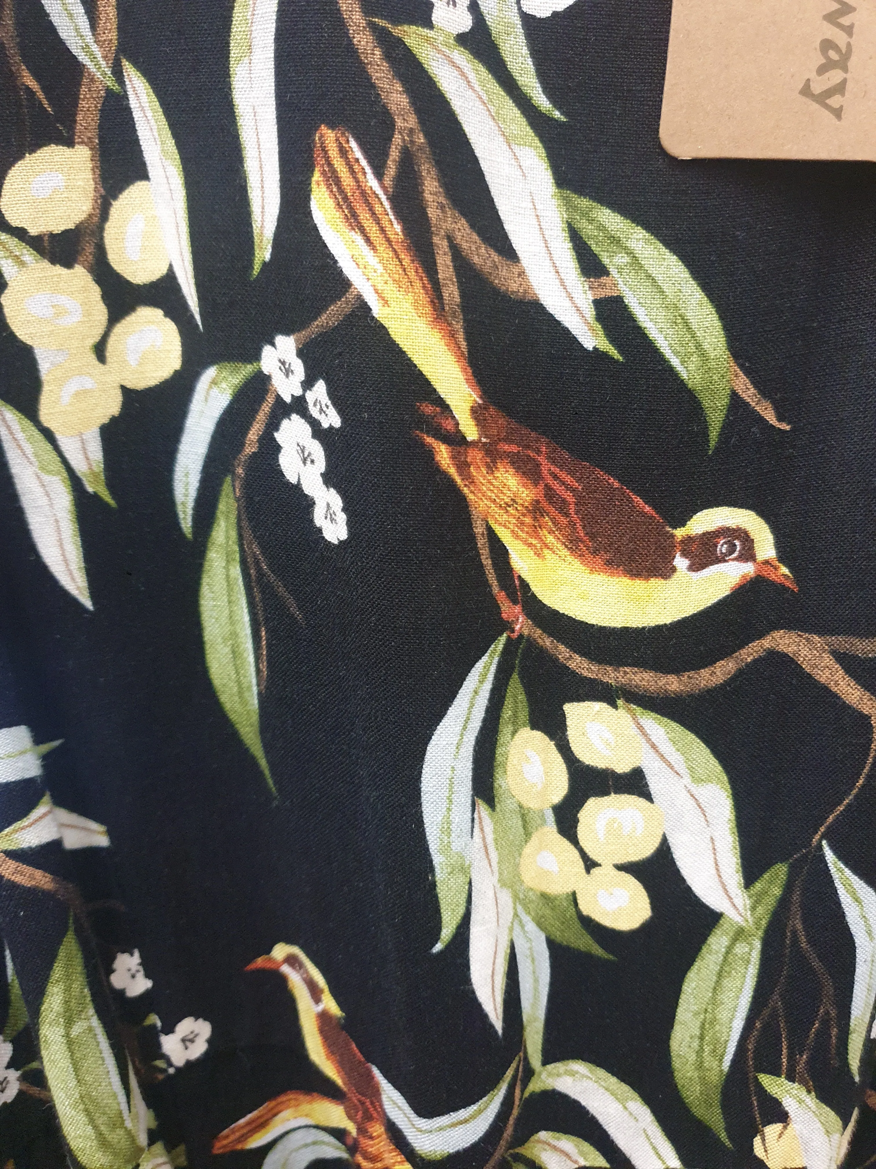 Princess Highway black floral print sleeveless jumpsuit size 20