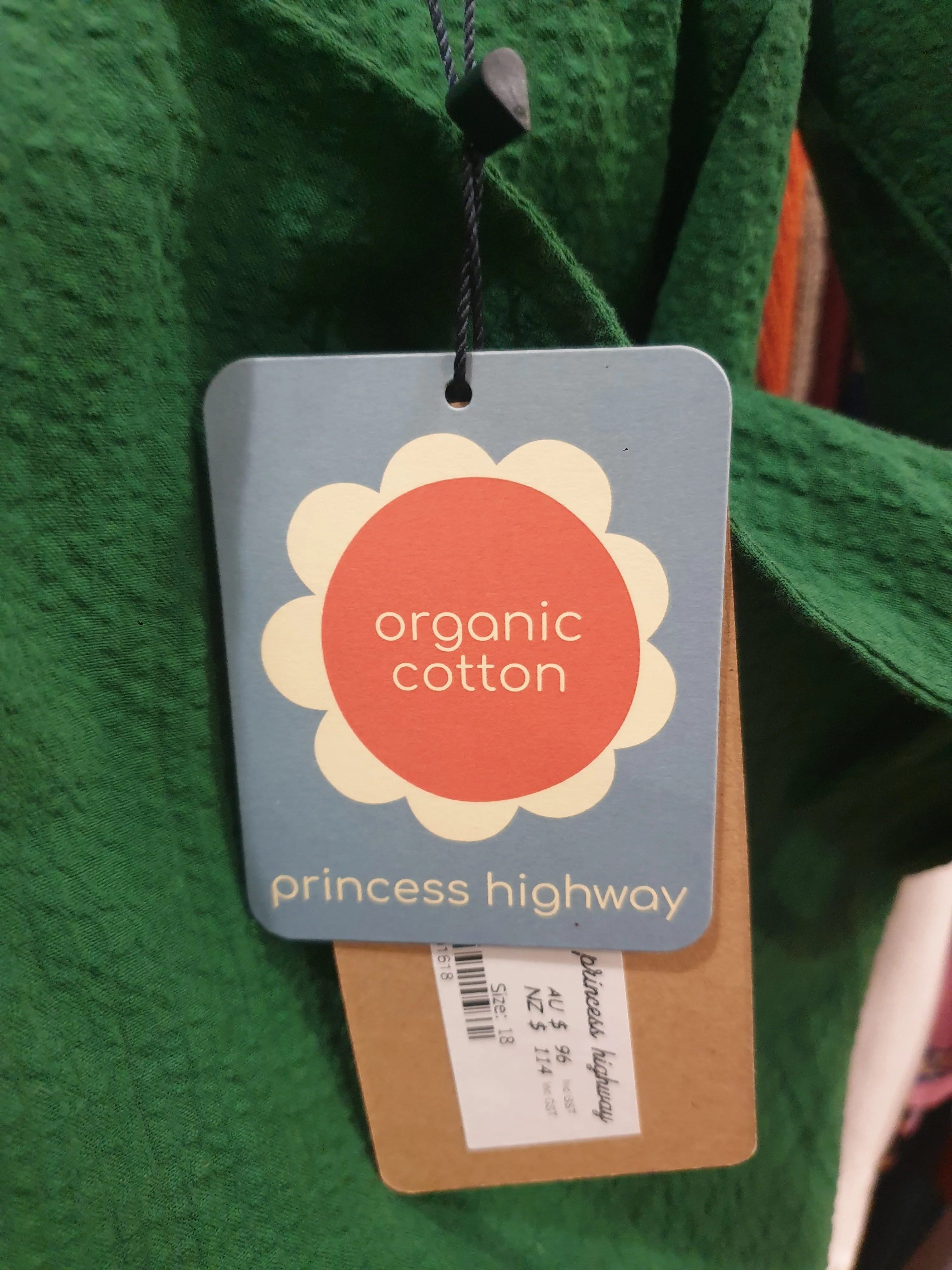 Princess Highway green tiered maxi dress size 18