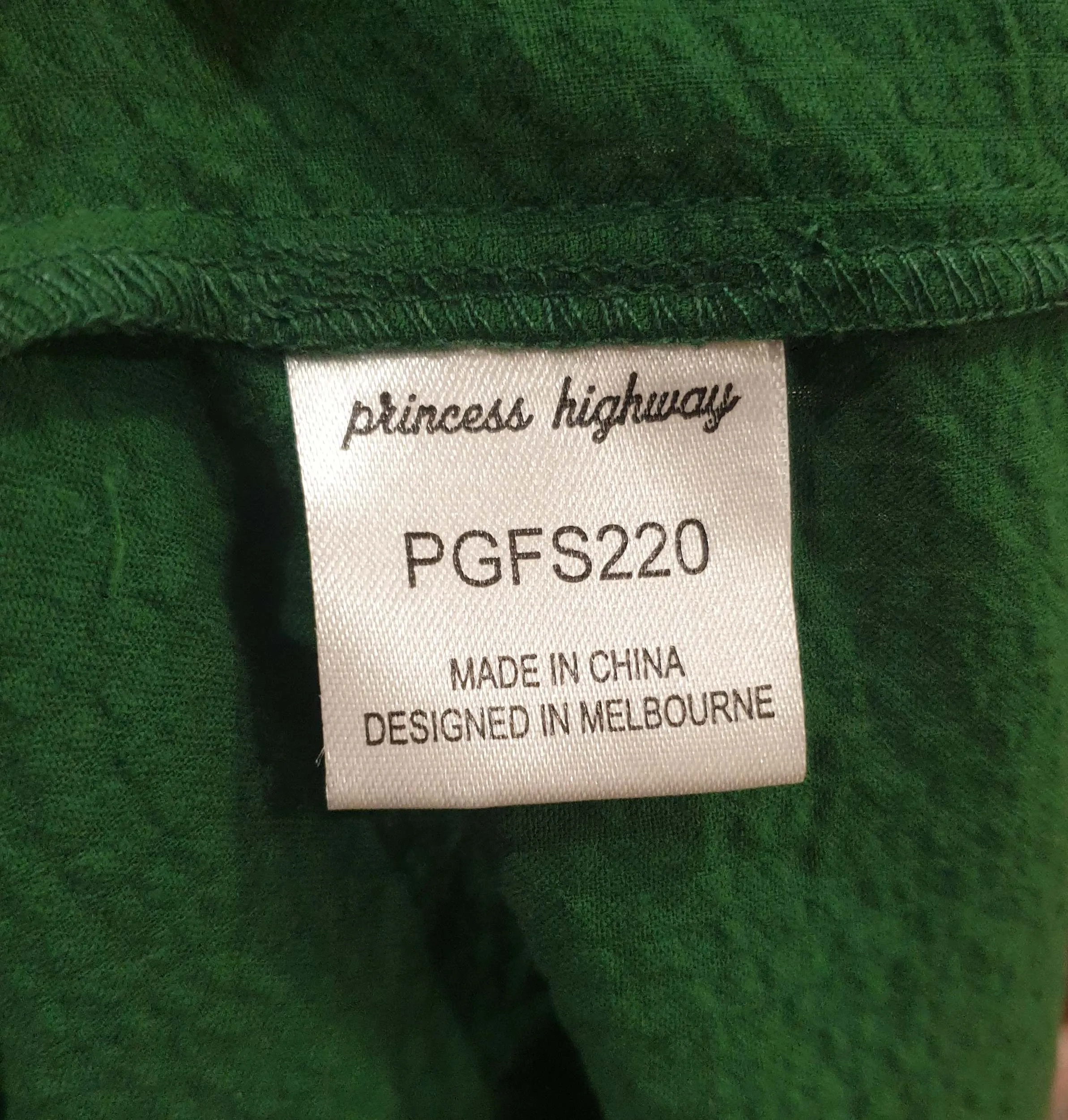 Princess Highway green tiered maxi dress size 18
