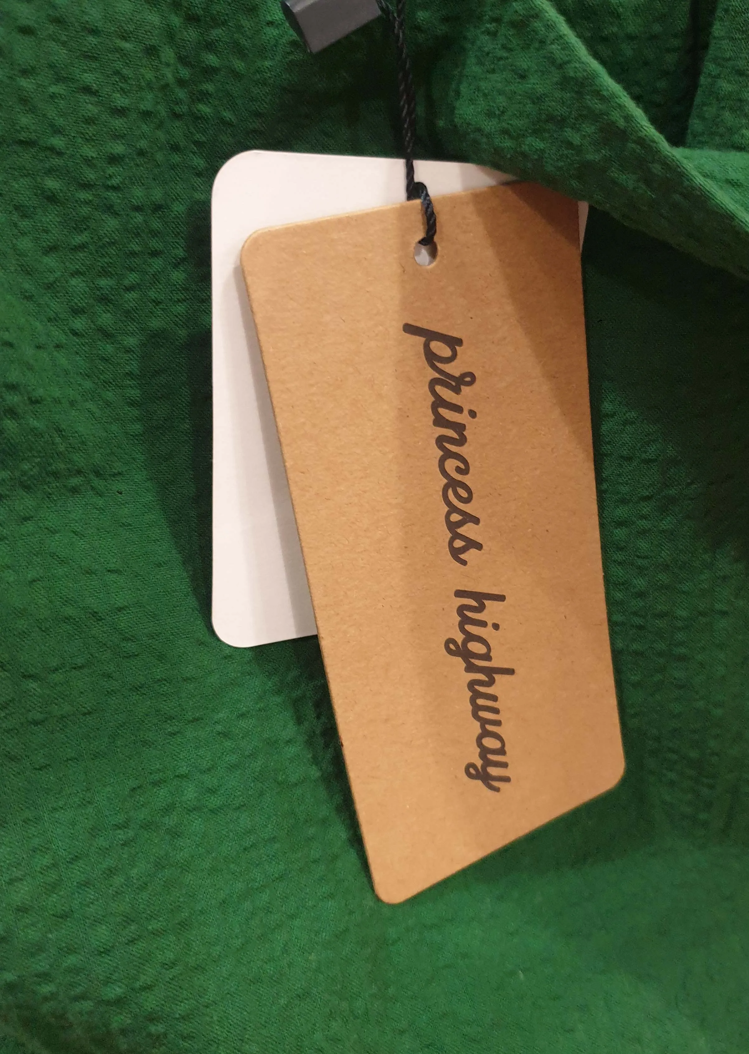 Princess Highway green tiered maxi dress size 18