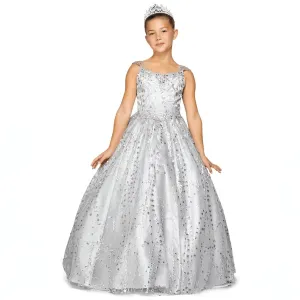 Princess Lorena Gown - Silver
