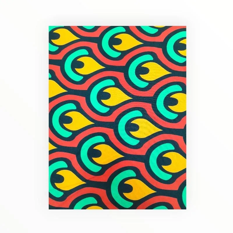 Printed Mini Matt Ethnic Prints Design 21 Collection 140 cm