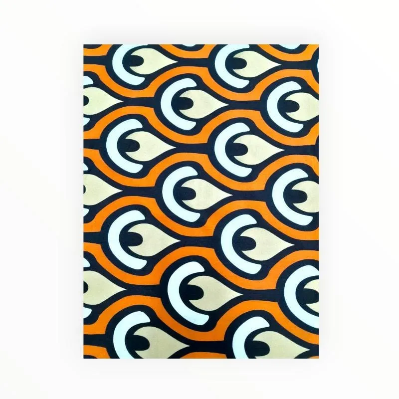Printed Mini Matt Ethnic Prints Design 21 Collection 140 cm