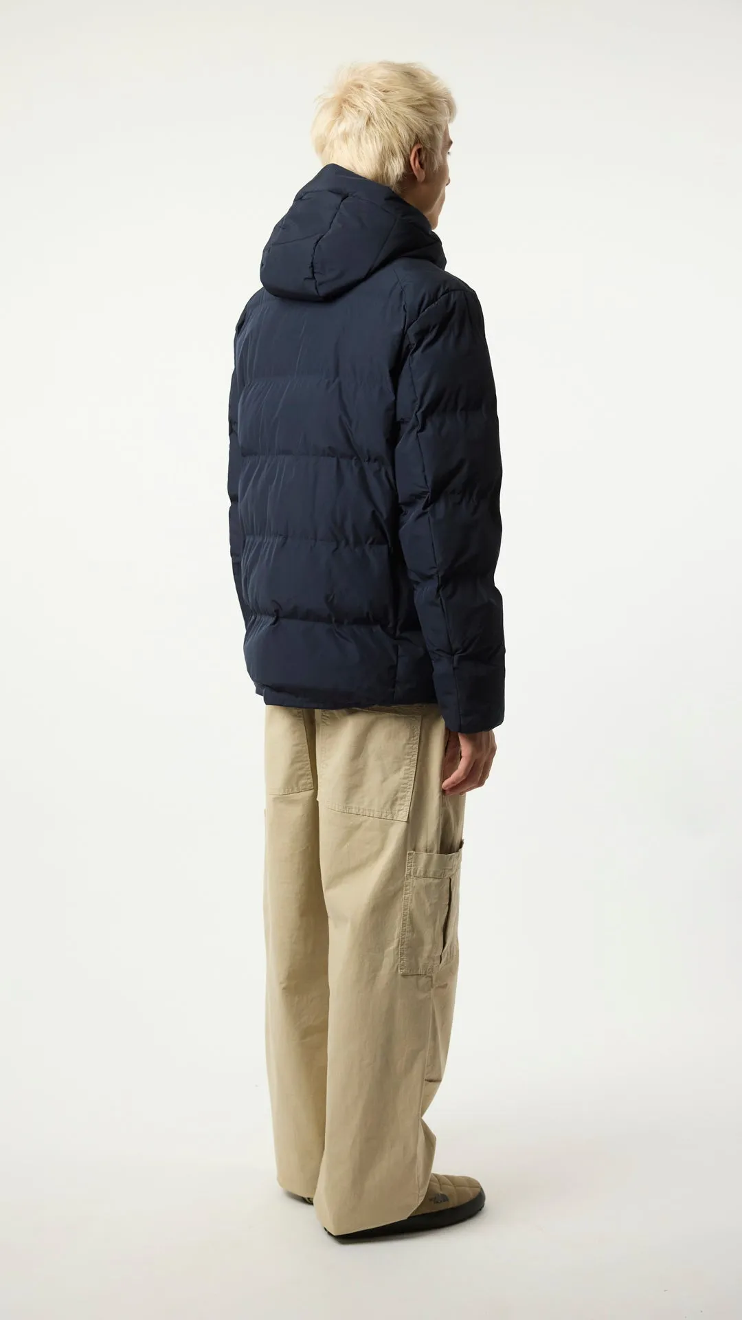 PUFFER PARKA NEST AZUL MARINO