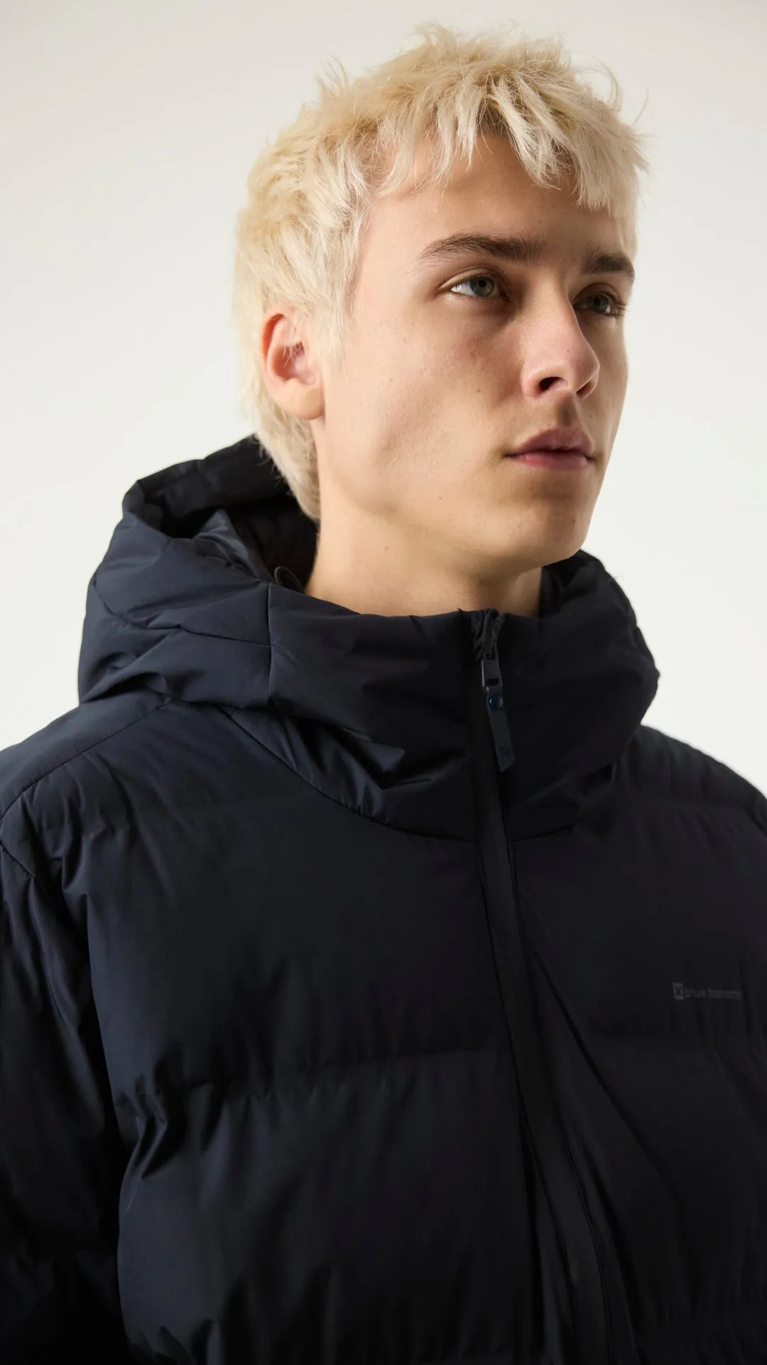 PUFFER PARKA NEST AZUL MARINO