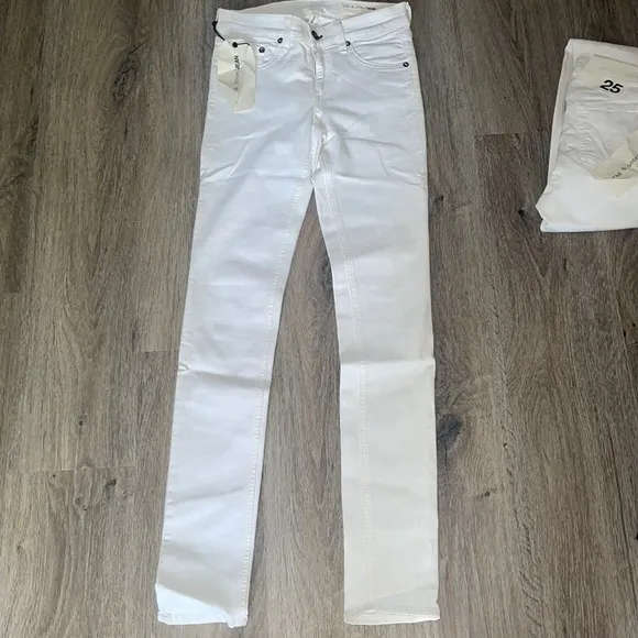 Rag &amp; Bone White Skinny Jeans Size 25