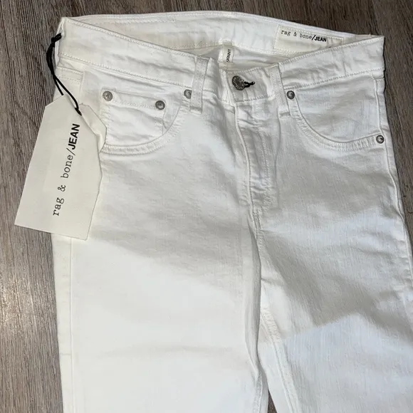 Rag &amp; Bone White Skinny Jeans Size 25
