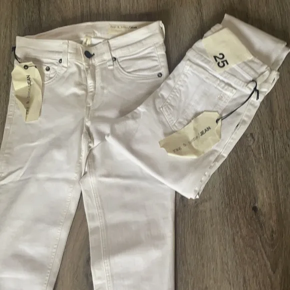 Rag &amp; Bone White Skinny Jeans Size 25
