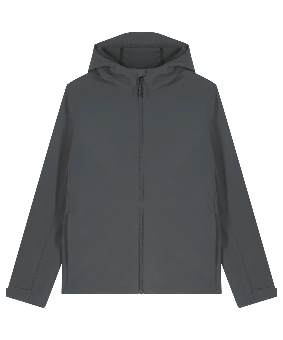 Recycled Polyester Hooded Softshell Jacket