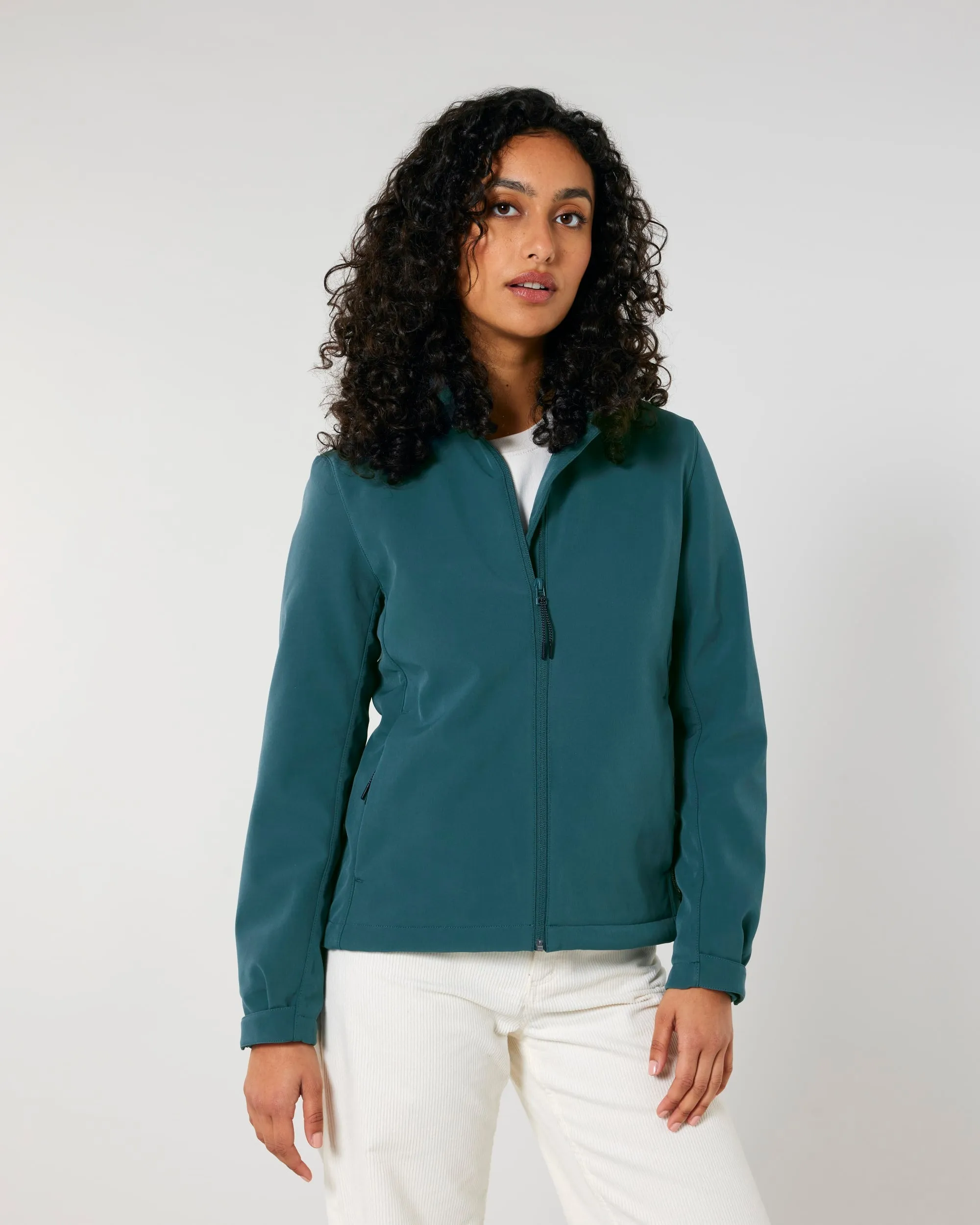 Recycled Softshell Jacket: Womens