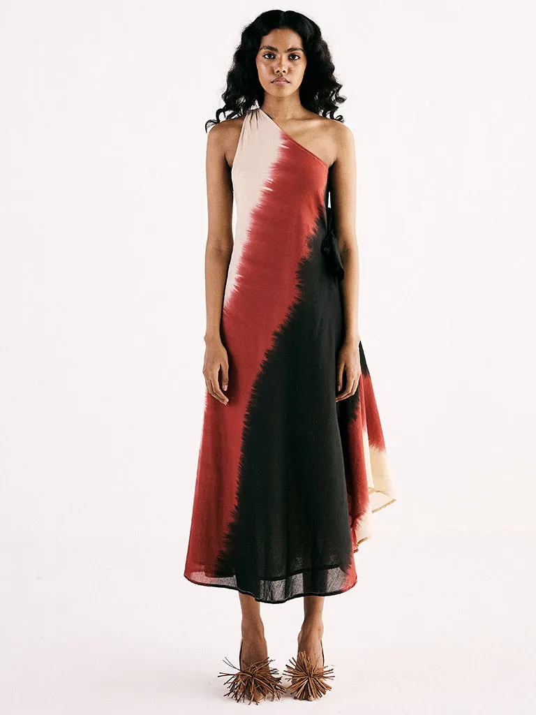 Red Horizon Dress