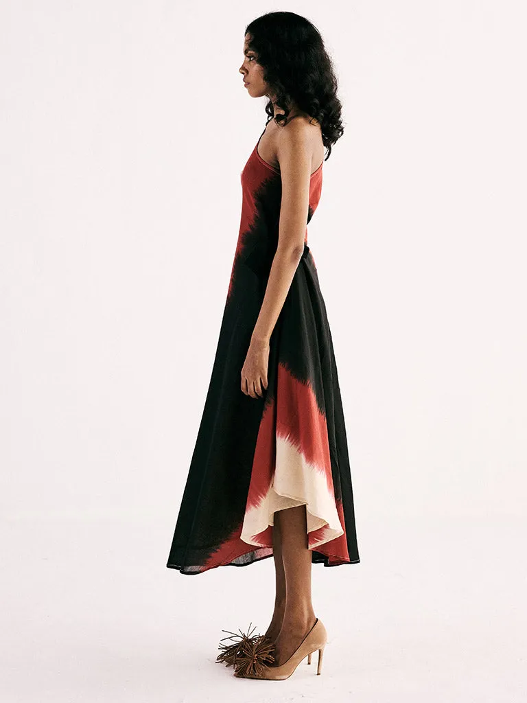 Red Horizon Dress