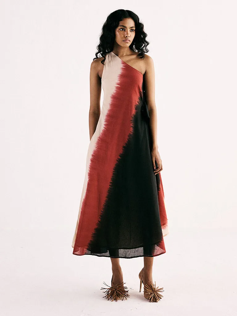 Red Horizon Dress