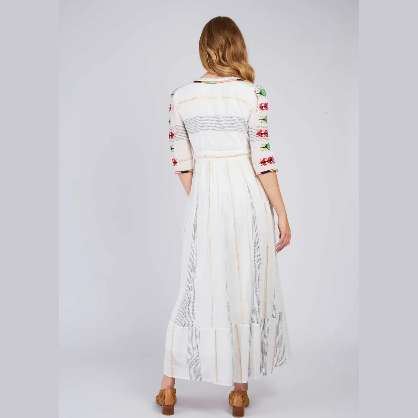 Rene Derhy Camille Dress | Ecru