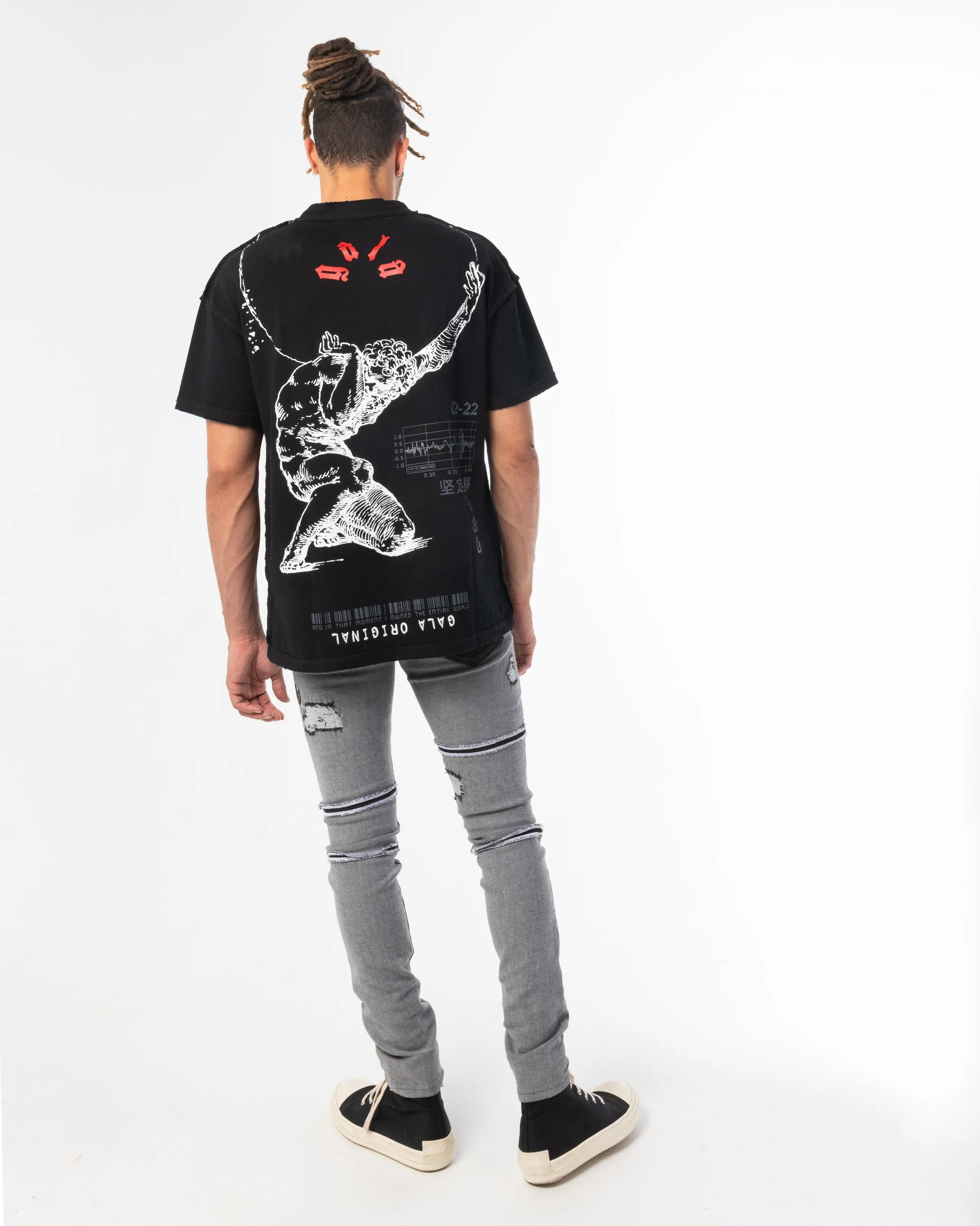 REVERSE DENIM (LIGHT BLACK)