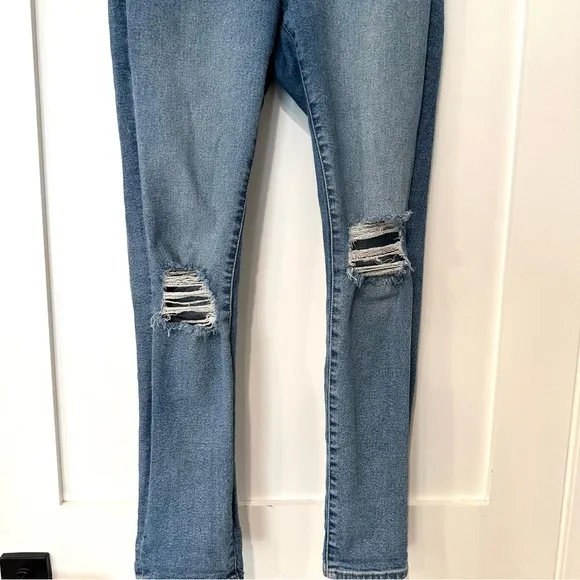 Rolla's The Waistcoat Ankle Distressed Knee Jeans sz 30