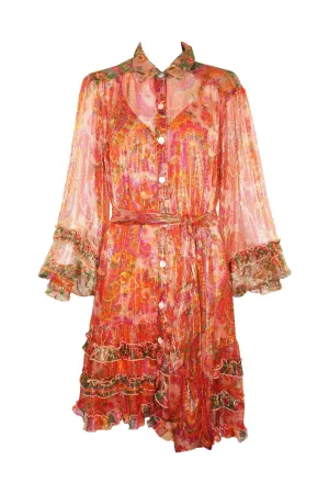 Romi Dress in Peach