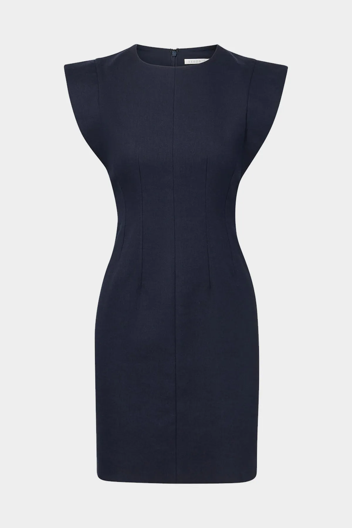 Rosedale Linen Dress in Navy
